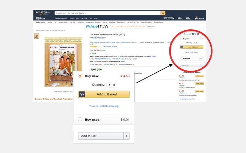 Amazon Buy Box 